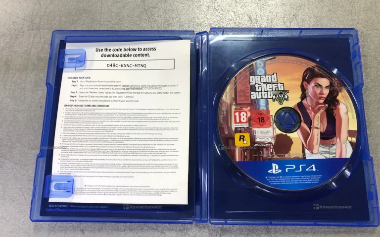 Диск PS4 GTA 5