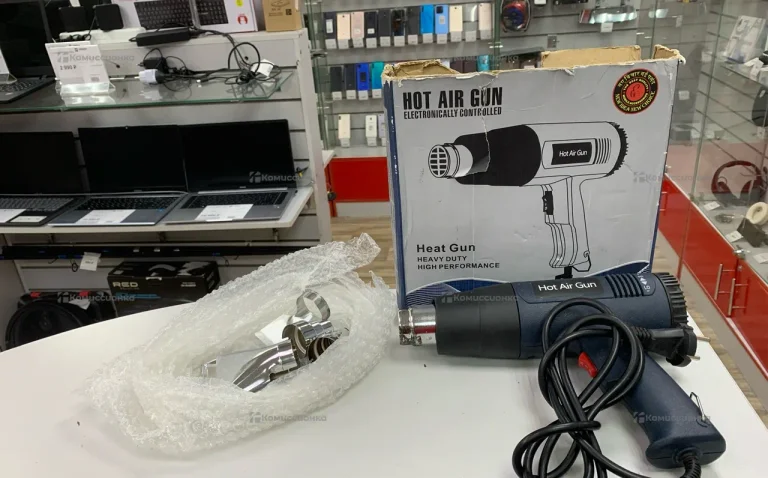 hot gun air строительный фен 2000W