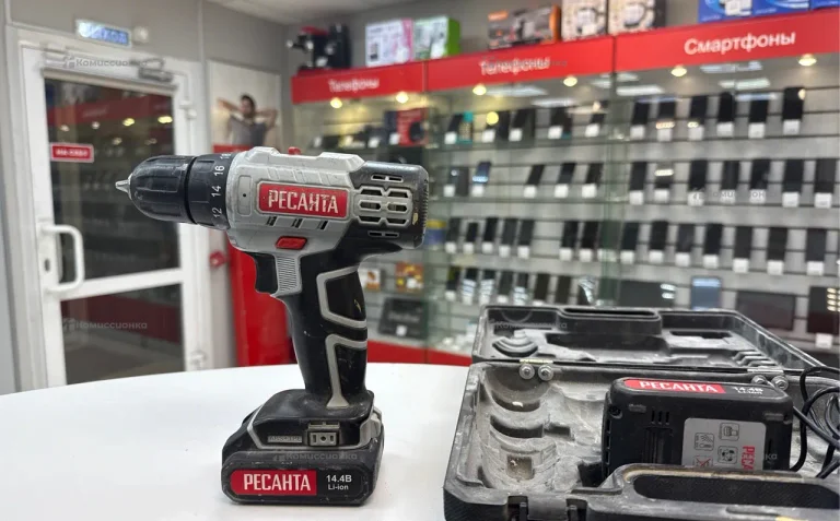 Дрель-шуруповерт Ресанта ДА-14-2ЛК