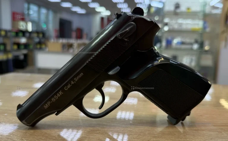 Пневматический пистолет Baikal MP-654K