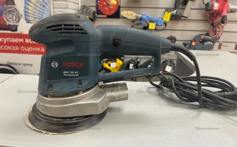 Эксцентриковая шлифмашина Bosch GEX 125 AC