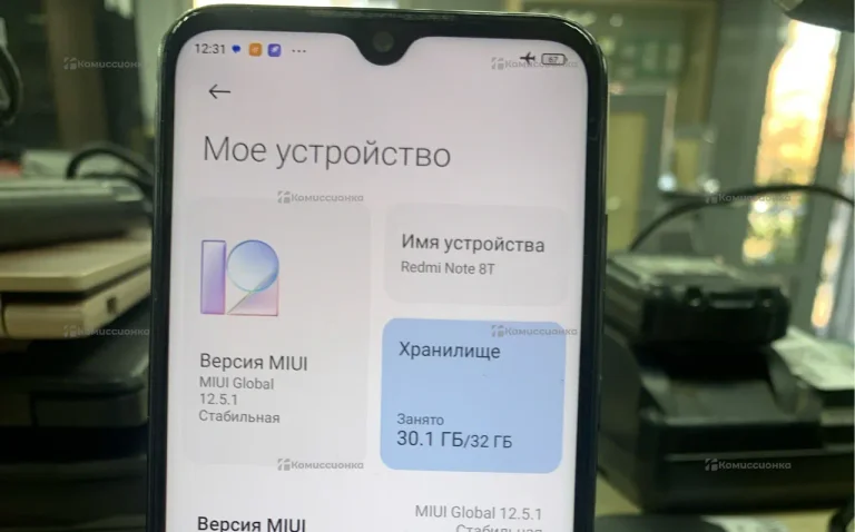 Xiaomi Redmi Note 8T 3/32 ГБ