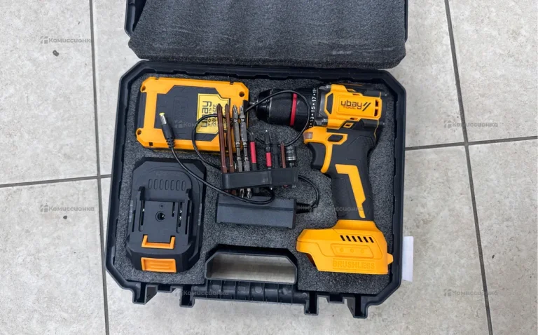 Шуруповерт UBAY TOOLS 2АКБ+ЗУ
