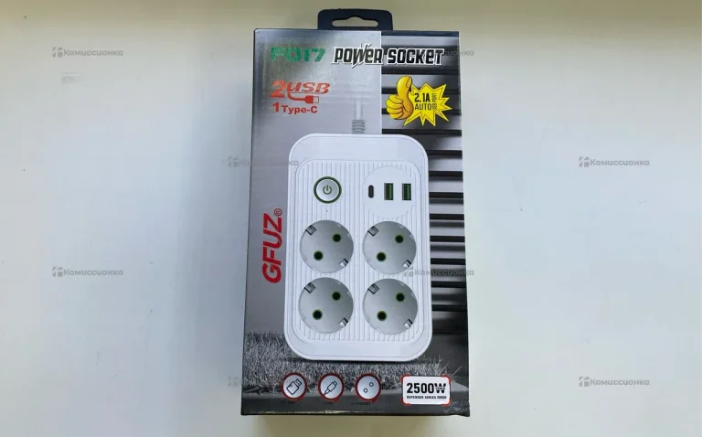 Сетевой фильтр gfuzf17 4 розетки