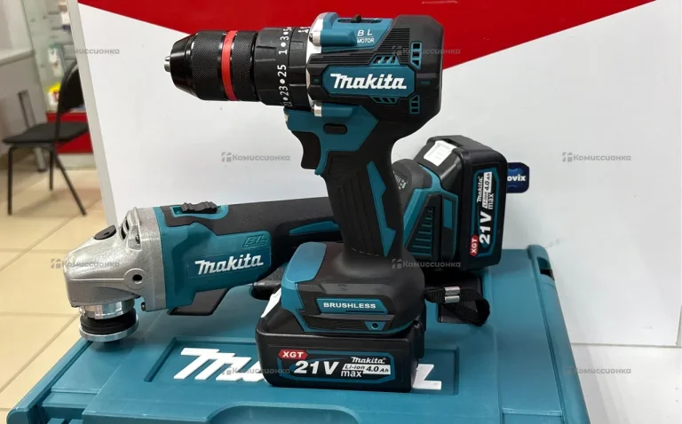 Набор 2 в 1 Makita УШМ+Шуруповерт (rep)