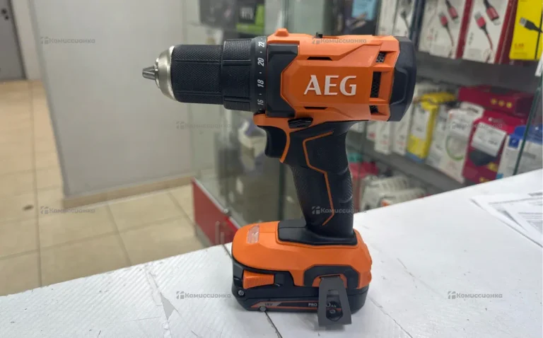 Аккумуляторный шуруповерт AEG BS18G4