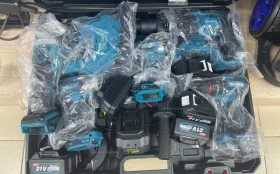 Набор 6 в 1 Makita 4 АКБ реп