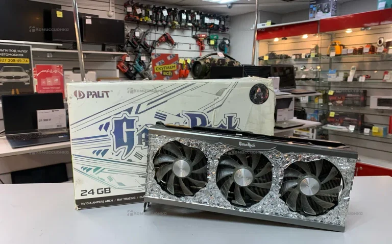 Видеокарта palit GeForce rtx 3090 24gb