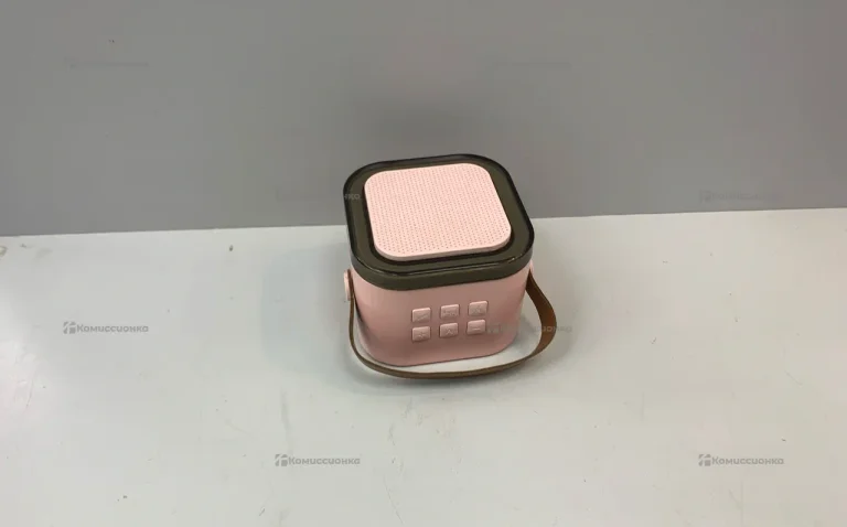 Колонка  с микрофоном pink