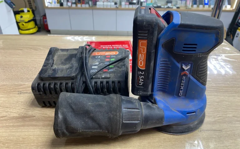 Эксцентриковая машинка dexter 20vos2