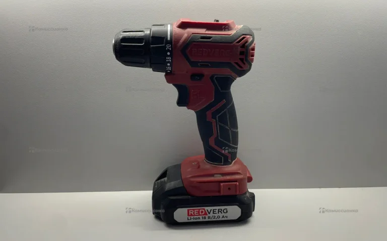 Дрель-шуруповерт RedVerg RD-S18MBL/U