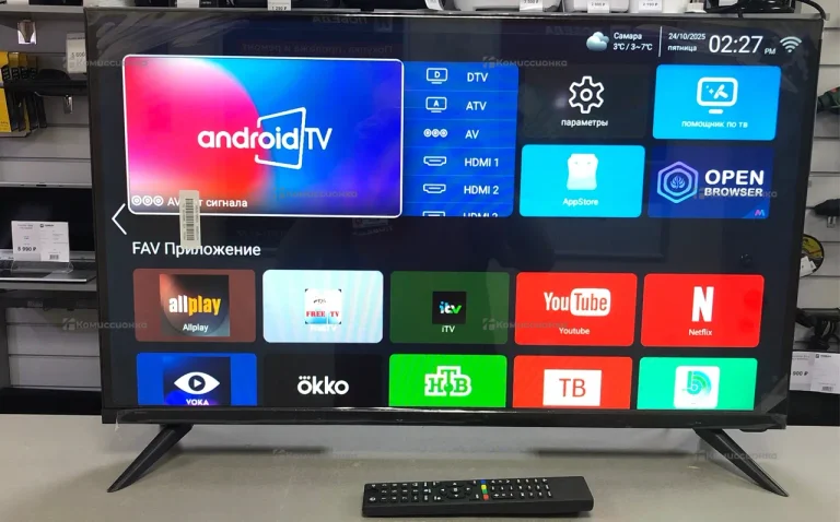Телевизор qled TV