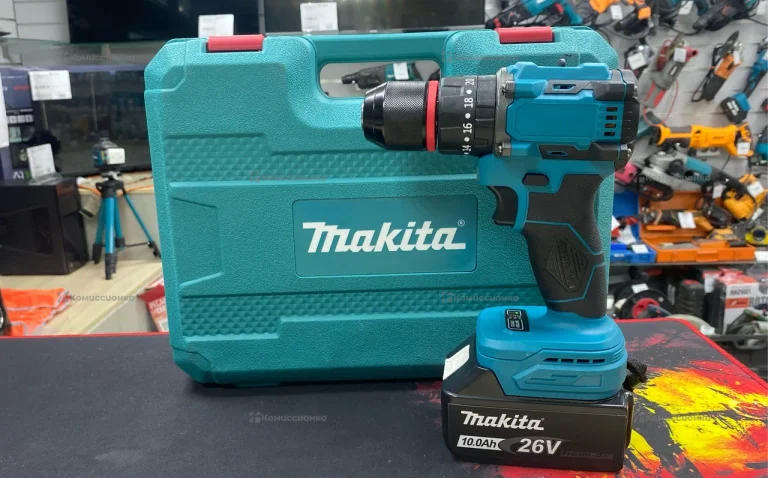 Аккумуляторная дрель-шуруповерт Makita 26v