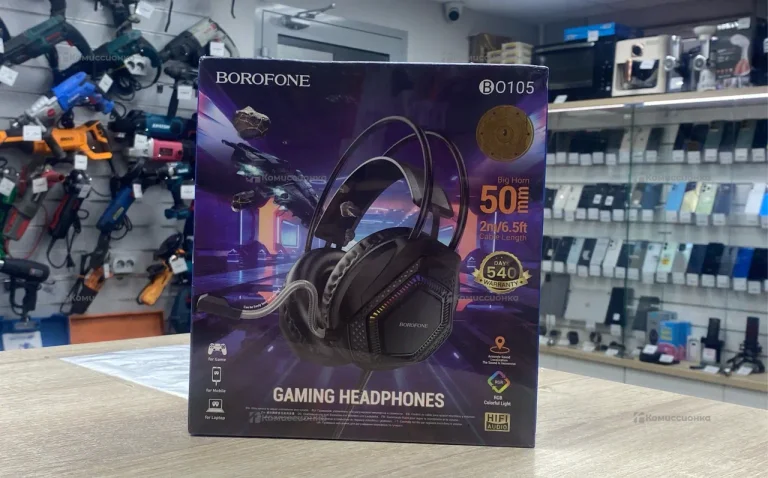 Наушники проводные BOROFONE Gaming Headphones