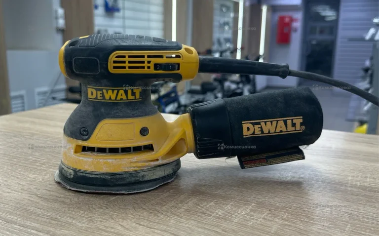 Эксцентриковая шлифмашина DeWalt DWE6423