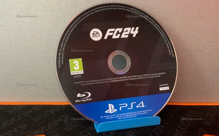 PS4. fc24 диск
