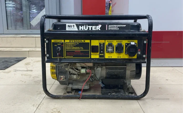 Бензиновая электростанция Huter DY8000LX