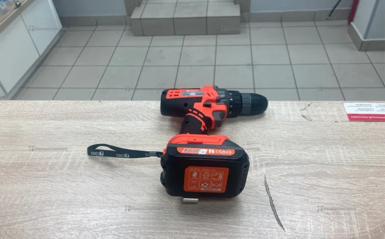 ДШС-18К Дрель аккумуляторная СОЮЗ 18 В, 1BatterySystem, 2 акк. 2 Ач, кейс *5