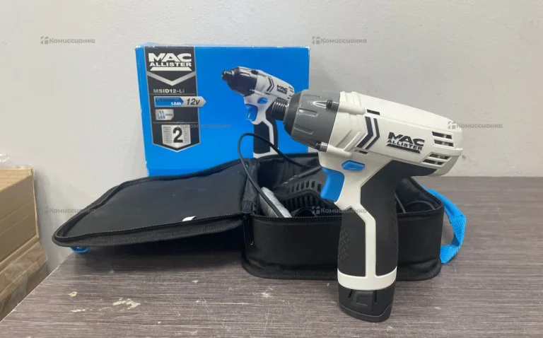 Аккумуляторный шуруповерт MAC ALLISTER MSID12-Li