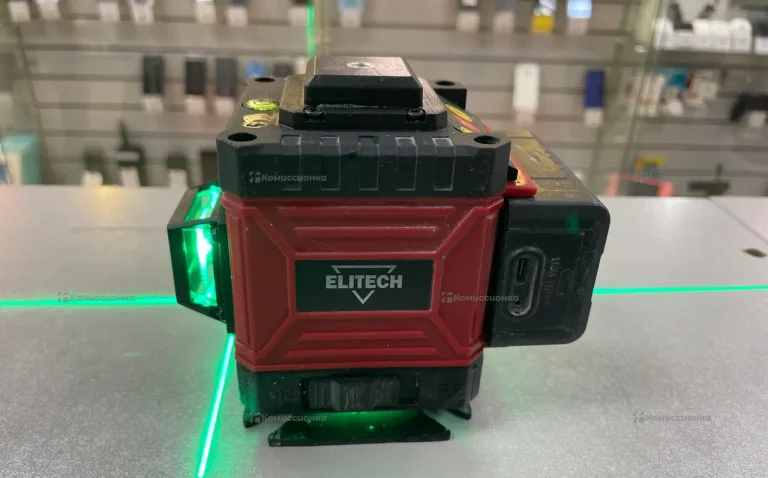 Лазерный уровень ELITECH ПЛ 12Л-ЗЕЛ.