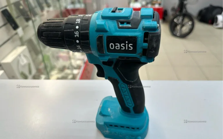 Аккумуляторная ударная дрель-шуруповерт OASIS ASU-