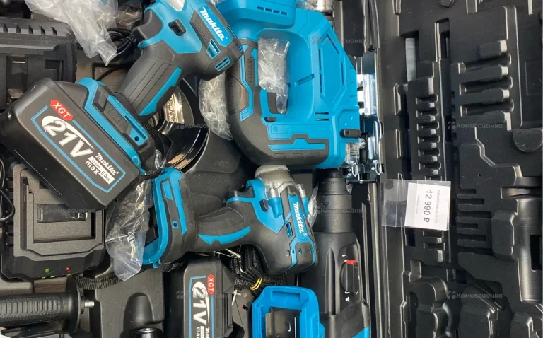 Набор 6в1 Makita  (4АКБ)