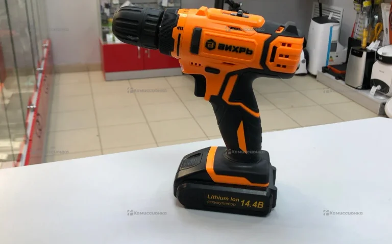 Дрель-шуруповерт ВИХРЬ ДА-14,4-2К