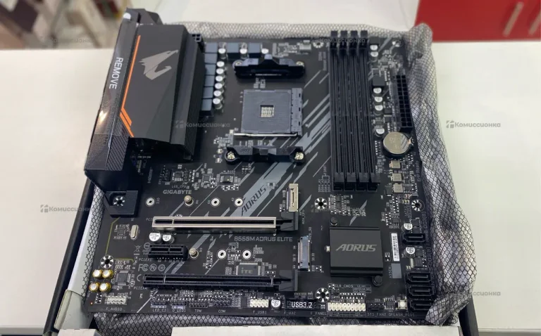 Материнская плата GIGABYTE B550M AORUS ELITE AM4
