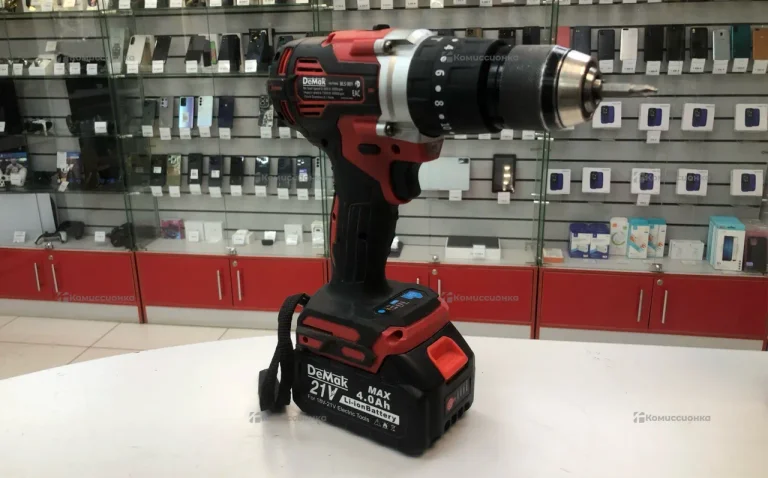 Аккумуляторная дрель-шуруповерт Demak bls 001
