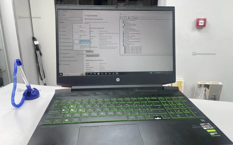 Ноутбук  hp pavilion 15-ec1087