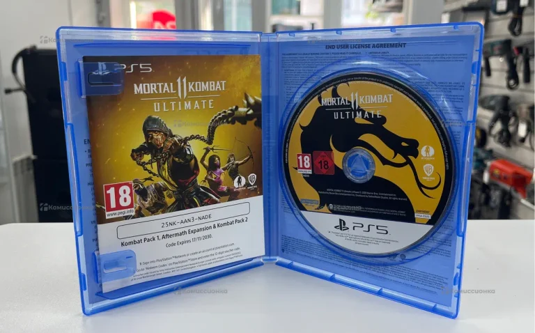 PS5 Диск Mortal Kombat 11