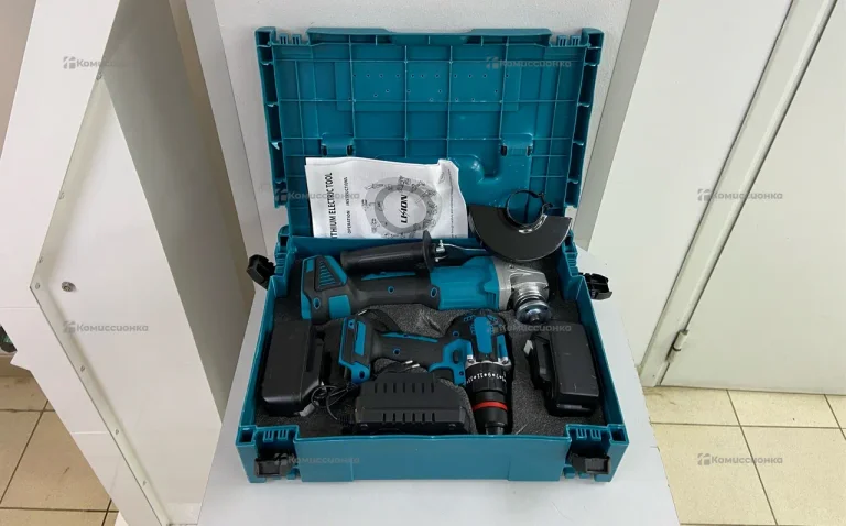 Набор 2в1 УШМ АКБ+Шуруповерт Makita