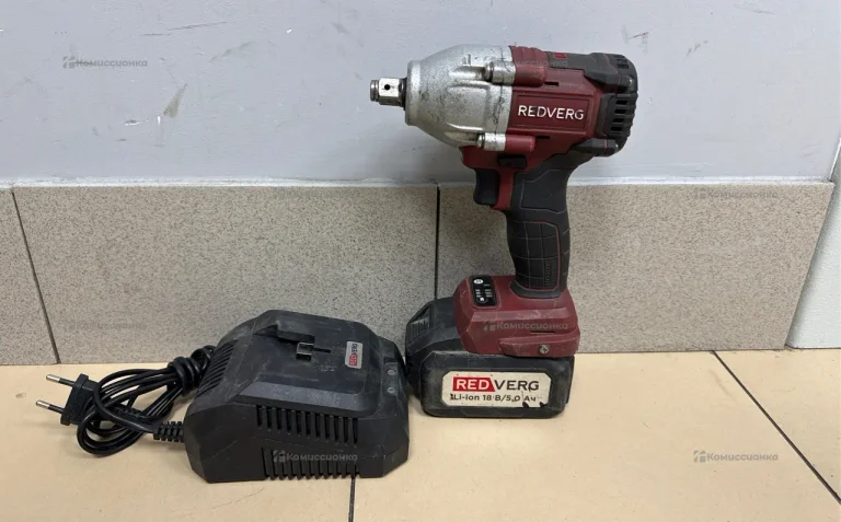 Гайковерт Redverg RDIW18BL-500K