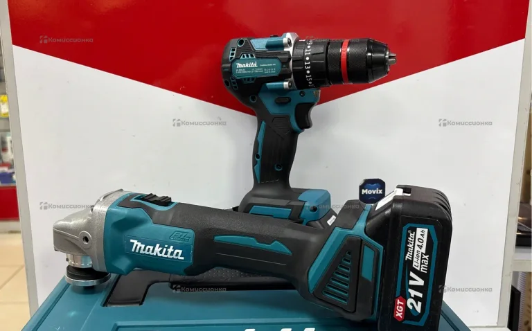 Набор 2 в 1 Makita УШМ+Шуруповерт (rep)