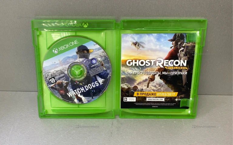 Диск для Xbox One Watch Dogs 2