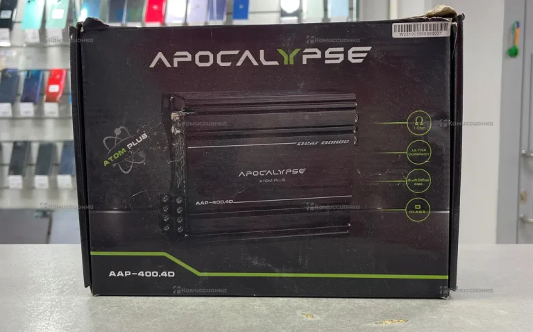 усилитель Apocalypse Atom Plus AAP-400.4D
