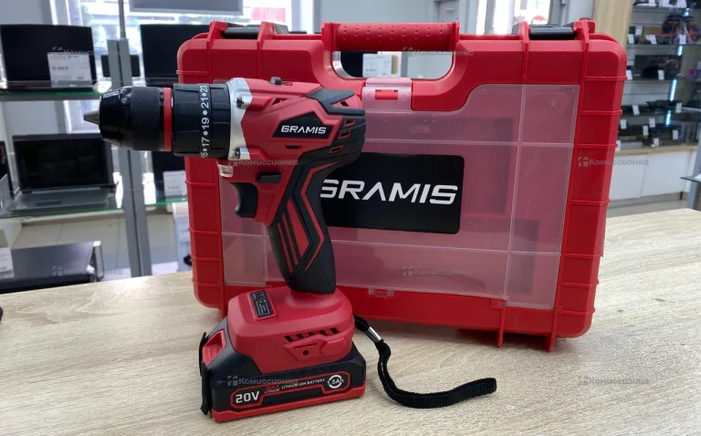 Бесщеточный шуруповерт Gramis 21V