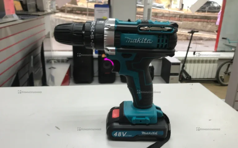 дрель шуруповёрт makita lithium electric drill(rep