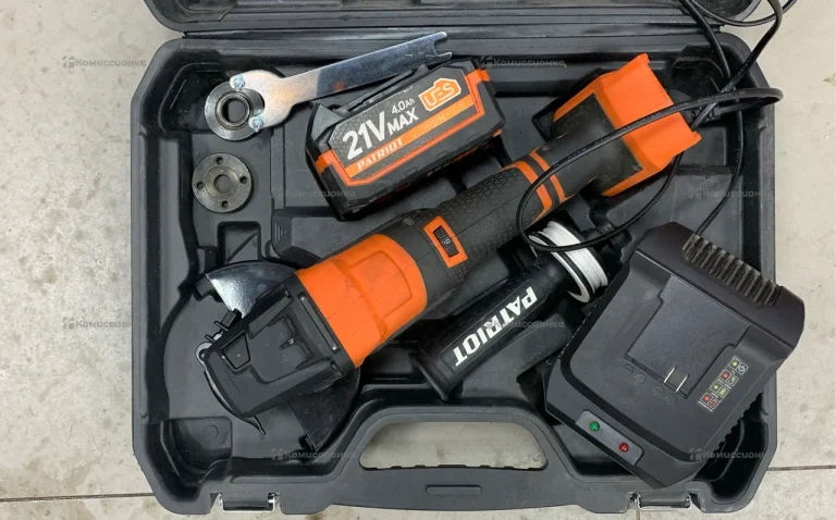 Ушм Patriot ag 125 li ues