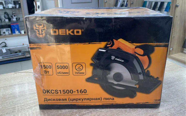 Дисковая пила Deko DKCS1500-160