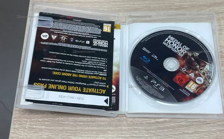 Диск ps3 medal of honor