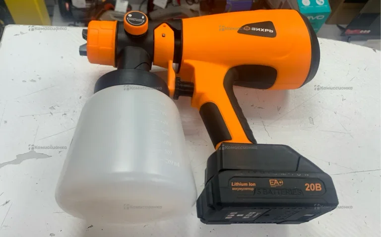 аккумуляторный краскопульт Вихрь Акп-20li
