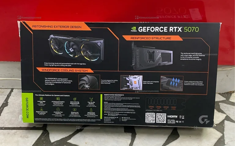 Видеокарта GeForce RTX 5070 12gb