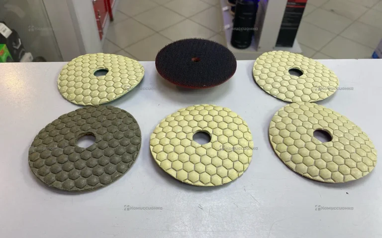 Набор шлифовальных кгоугов по камню с насадкой