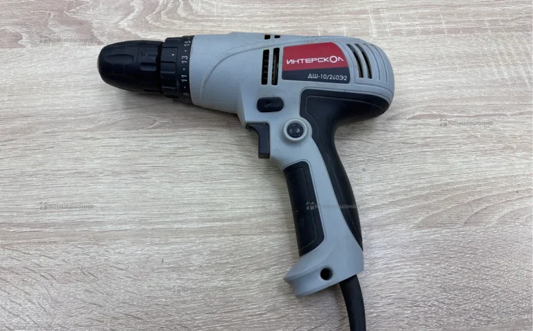 Дрель-шуруповерт Интерскол ДШ-10/260Э2