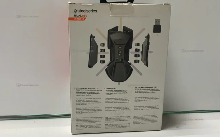 Мышь беспроводная SteelSeries Rival 650 Wireless