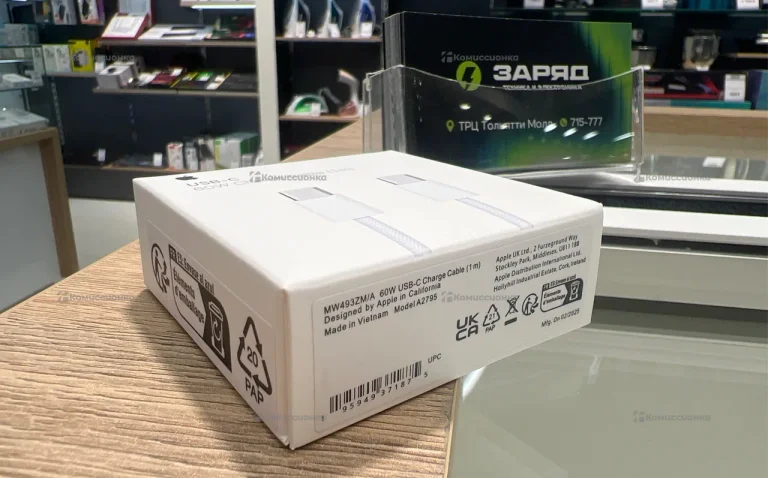 Кабель Apple USB-C to Type-c 60W