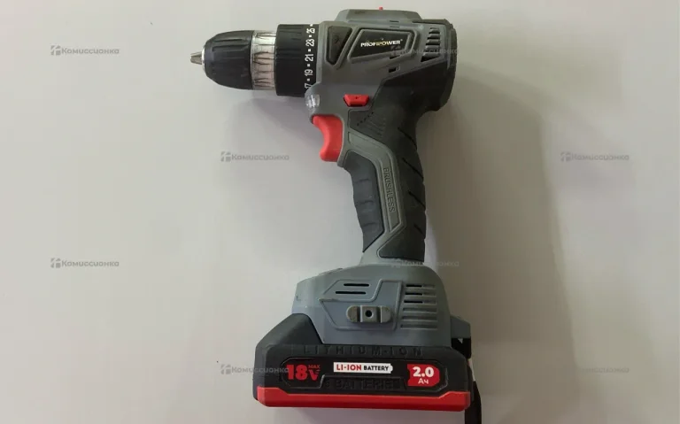 Аккумуляторный бесщеточный шуруповерт Profipower M