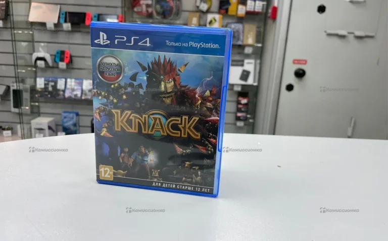 Игровой Диск для PS4 Knack     Подностью на руссо