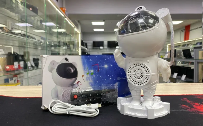 Колонка ночник космонавт